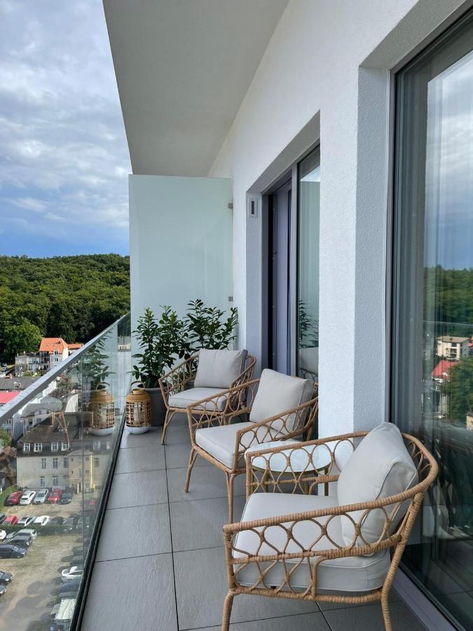 Luksusowy Apartament Blue11 米兹多洛杰 外观 照片